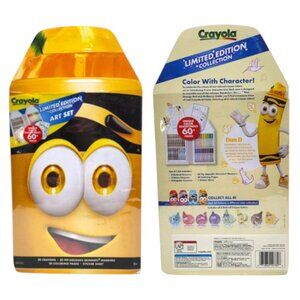 Crayola Limited Edition Collection Art Set Dan D 60+ Pcs New Coloring Kit Gift